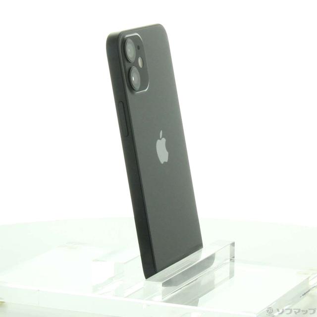 中古)Apple iPhone12 mini 64GB ブラック MGA03J/A SIMフリー