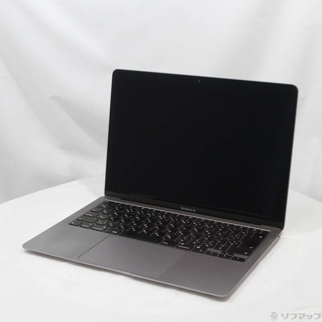 (中古)MacBook Air 13.3-inch Late-2020 MGN63J/A M1 8コアCPU_7コアGPU 8GB SSD256GB スペースグレイ (14.7 Sonoma)(371-ud)の通販は 90,979円