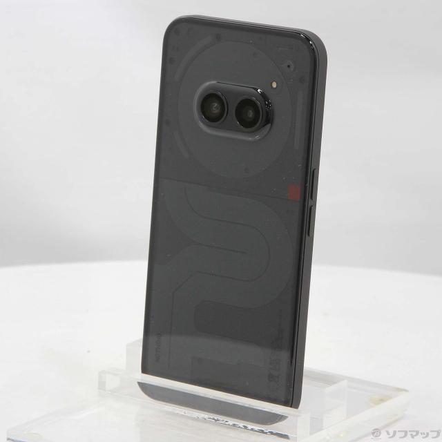 【ほぼ未使用品】Nothing Phone (2a)ブラック 8gb 128gb Nothing Phone(2a) ブラック【RAM8GB/ROM128GB 国内版 SIMフリー