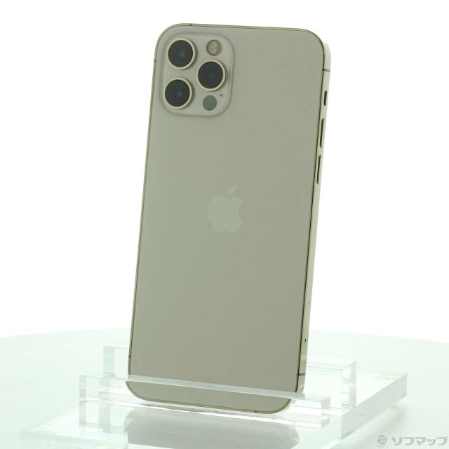 中古)Apple iPhone12 Pro 256GB ゴールド MGMC3J/A SIMフリー