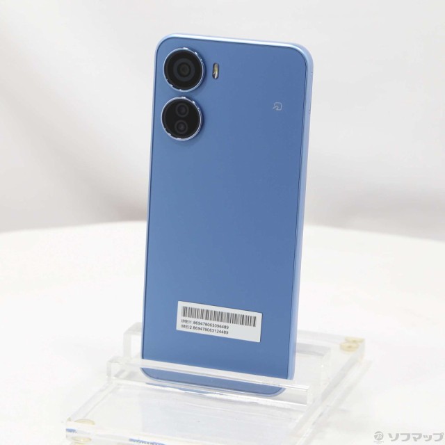 (中古)ZTE Libero 5G IV 128GB ブルー ZESCD1 Y!mobile SIMフリー(349-ud)の通販は