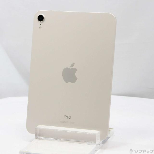 (中古)Apple iPad mini 第6世代 256GB スターライト MK7V3J/A Wi-Fi(352-ud)の通販は