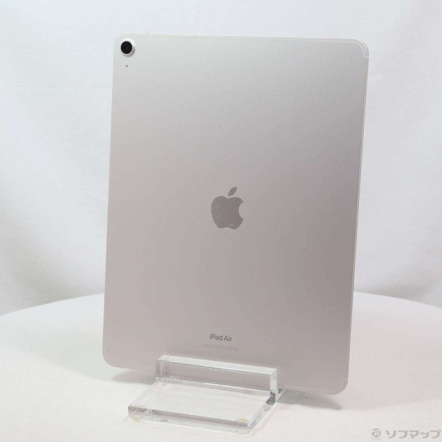 (中古)Apple iPad Air 13インチ 第1世代 128GB スターライト MV6T3J/A SIMフリー(344-ud)の通販は