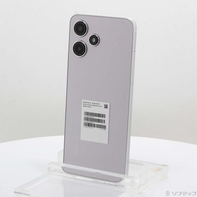 中古)Xiaomi Redmi 12 5G 128GB ポーラーシルバー XIG03 au SIM