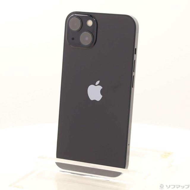 中古)Apple iPhone13 256GB ミッドナイト MLNH3J/A SIMフリー(295-ud)