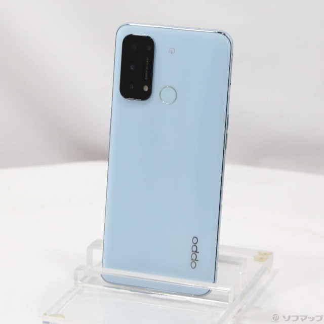 中古)OPPO OPPO Reno5 A 128GB アイスブルー CPH2199 楽天 SIM