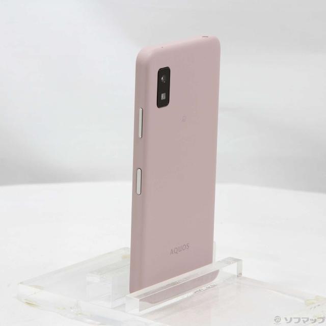 simフリー♪ SHARP AQUOS sense6 SHG05 ① SHARP AQUOS SENSE6 ピンク