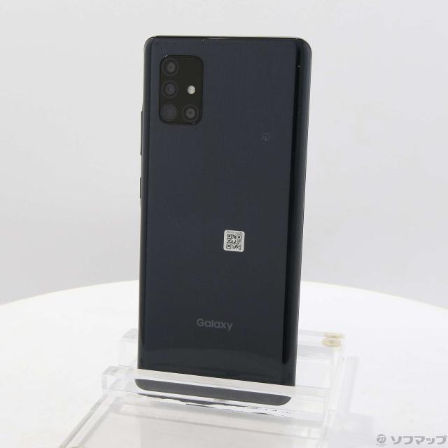 中古)SAMSUNG GALAXY A51 5G 128GB プリズムブリックスブラック
