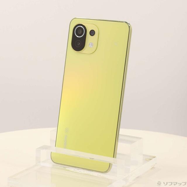 新品 未開封 Mi 11 lite 5G シトラスイエロー