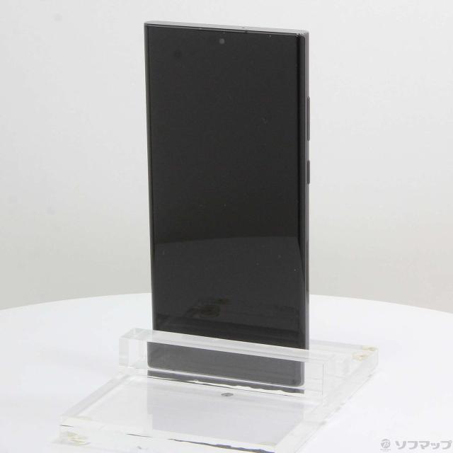 中古)SAMSUNG Galaxy S22 Ultra 256GB ファントムブラック SCG14
