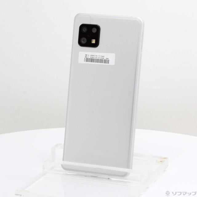 (中古)SHARP AQUOS sense6s 64GB シルバー SH-RM19s 楽天 SIMフリー(196-ud)の通販は 17,408円