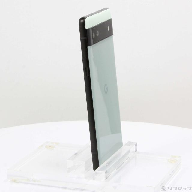 中古)GOOGLE Google Pixel 6a 128GB セージ GB17L au SIMフリー