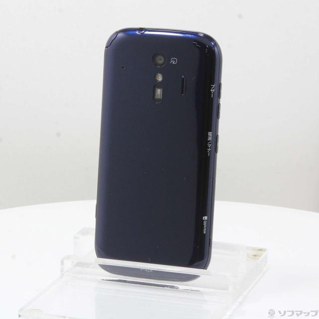未使用　SIMフリーdocomo F-42A ネイビー らくらくスマートフォン ゲオ公式通販サイト/ゲオオンラインストア【中古】【安心保証