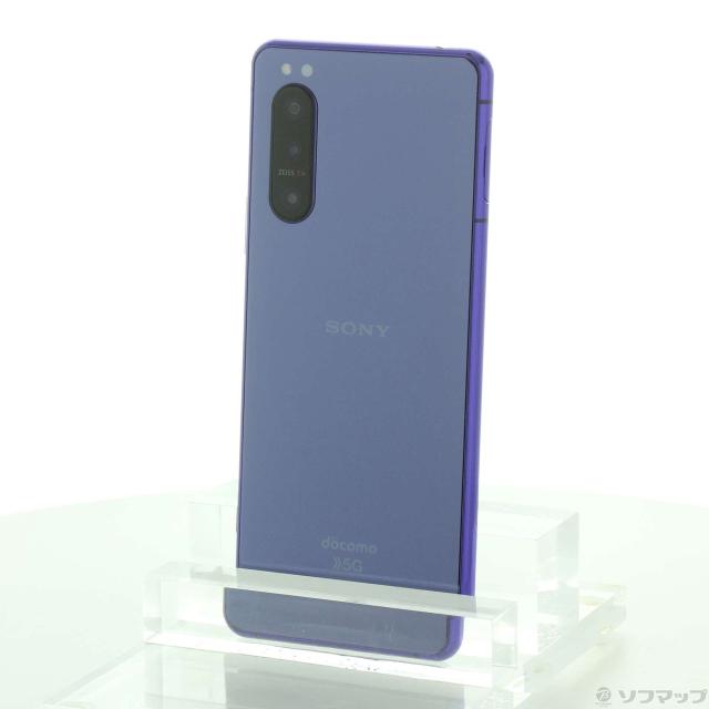 中古)SONY Xperia 5 II 128GB パープル SO-52A docomoロック解除