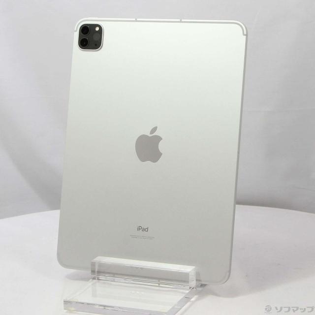 (中古)Apple iPad Pro 11インチ 第3世代 128GB シルバー MHW63J/A SoftBankロック解除SIMフリー(262-ud)の通販は