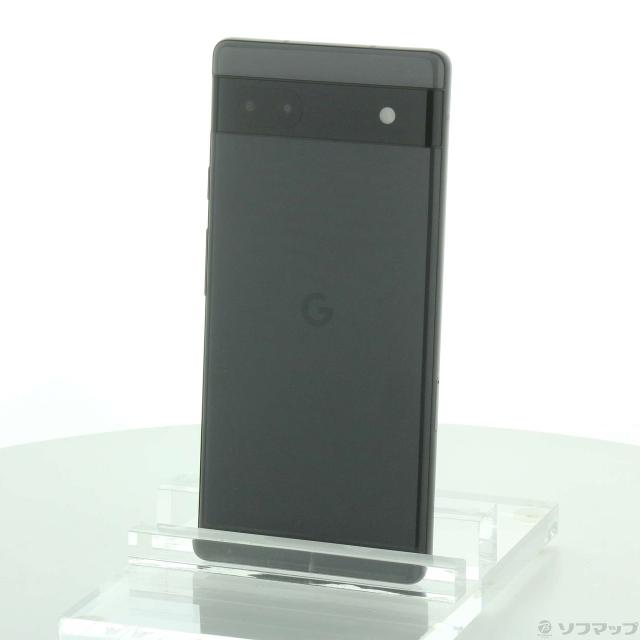 中古)GOOGLE Google Pixel 6a 128GB チャコール GB17L au SIMフリー 