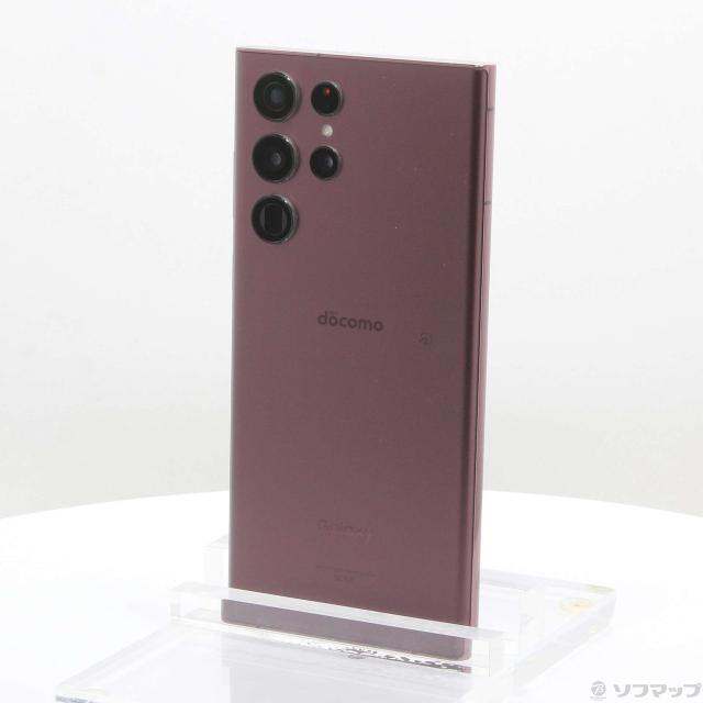 Galaxy S22 Ultra docomo版（中古・美品）バーガンディ ムスビー｜安心保証 超美品 Galaxy S22 Ultra SCG14
