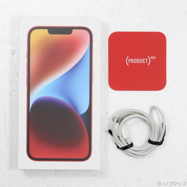 (中古)Apple iPhone14 256GB プロダクトレッド MPWG3J/A SIMフリー(276-ud)の通販は