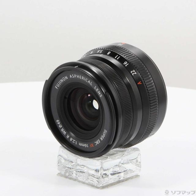中古)FUJIFILM フジノンレンズ XF16mmF2.8 R WR ブラック(344-ud)