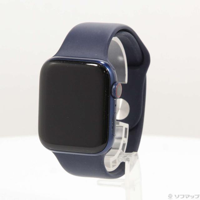 中古)Apple Apple Watch Series 6 GPS + Cellular 44mm ブルー