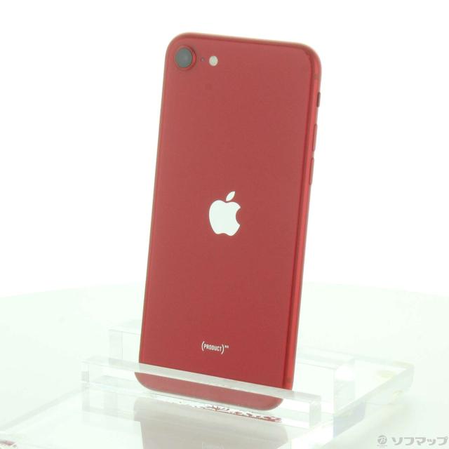 (中古)Apple iPhone SE 第2世代 64GB プロダクトレッド MHGR3J/A SIMフリー(262-ud)の通販は 23,096円