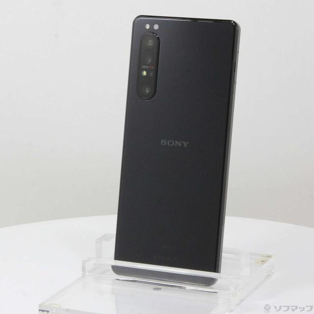 中古)SONY Xperia 1 II 128GB ブラック AUXP1II auロック解除SIM