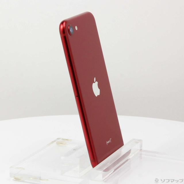中古)Apple iPhone SE 第3世代 64GB プロダクトレッド MMYE3J/A SIM