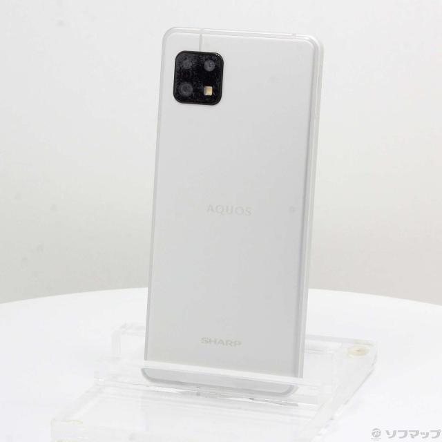 (中古)SHARP AQUOS sense6s 64GB シルバー SH-RM19s 楽天 SIMフリー(276-ud)の通販は