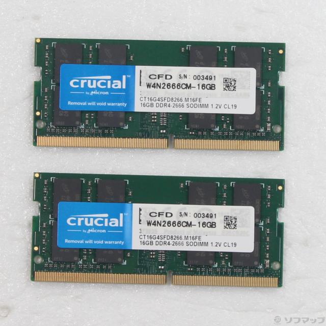 CFD販売 Crucial by Micron ノートPC用メモリ PC4-19200(DDR4-2400) 4GB×2枚 260pin 無 CFD販売 Crucial by Micron ノートPC用メモリ CFD販売 Crucial by