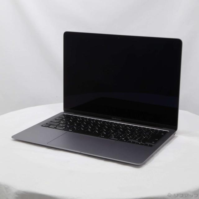 (中古)MacBook Air 13.3-inch Late-2020 MGN73J/A M1 8コアCPU_8コアGPU 8GB SSD512GB スペースグレイ (12.6 Monterey)(368-ud)の通販は 58,788円