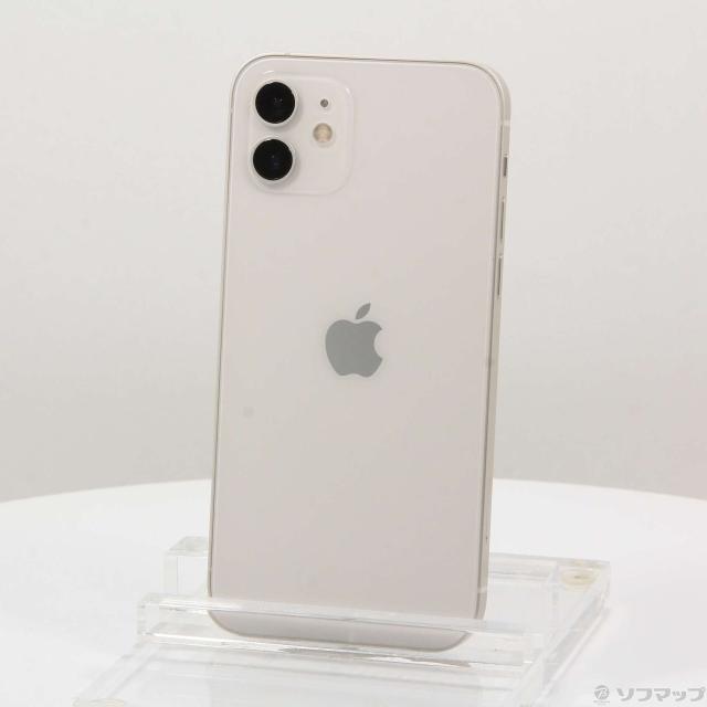 中古)Apple iPhone12 64GB ホワイト MGHP3J/A SIMフリー(276-ud)