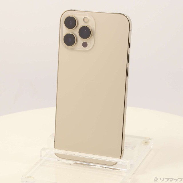中古)Apple iPhone13 Pro Max 128GB ゴールド MLJ63J/A SIM