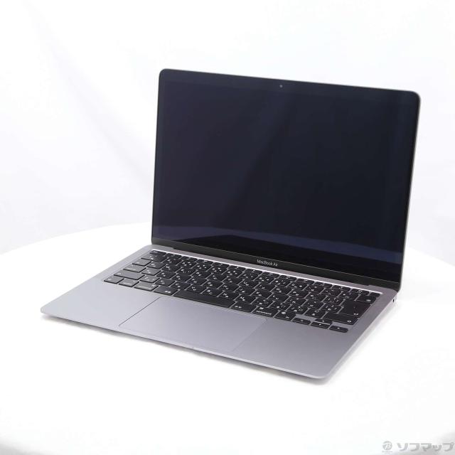 (中古)MacBook Air 13.3-inch Late-2020 MGN73J/A M1 8コアCPU_8コアGPU 16GB SSD512GB スペースグレイ (14.7 Sonoma)(349-ud)の通販は