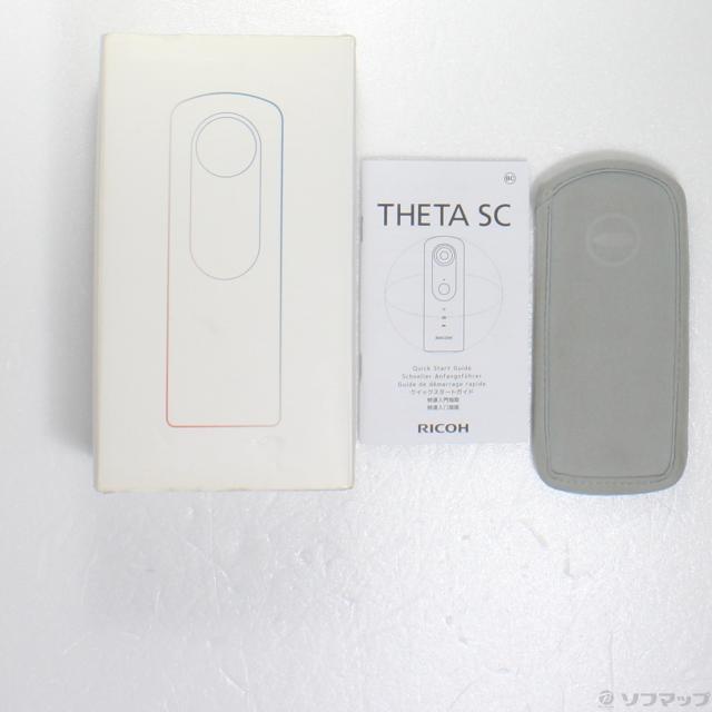 (中古)RICOH THETA SC ベージュ(344-ud)の通販は