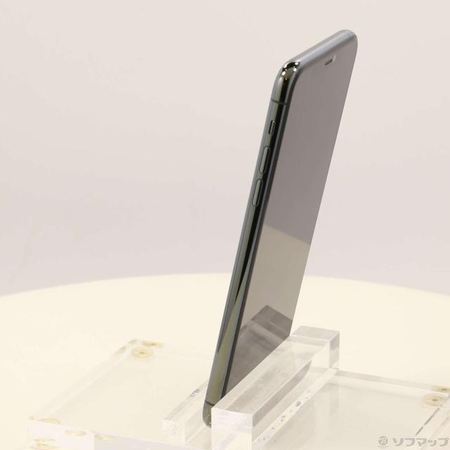 (中古)Apple iPhone11 Pro Max 256GB ミッドナイトグリーン MWHM2J/A SoftBank(258-ud)_1