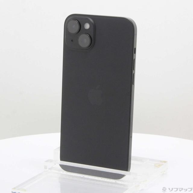 中古)Apple iPhone15 Plus 128GB ブラック MU083J/A SIMフリー