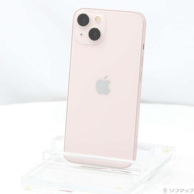 中古)Apple iPhone13 256GB ピンク MLNK3J/A SIMフリー(258-ud) 携帯
