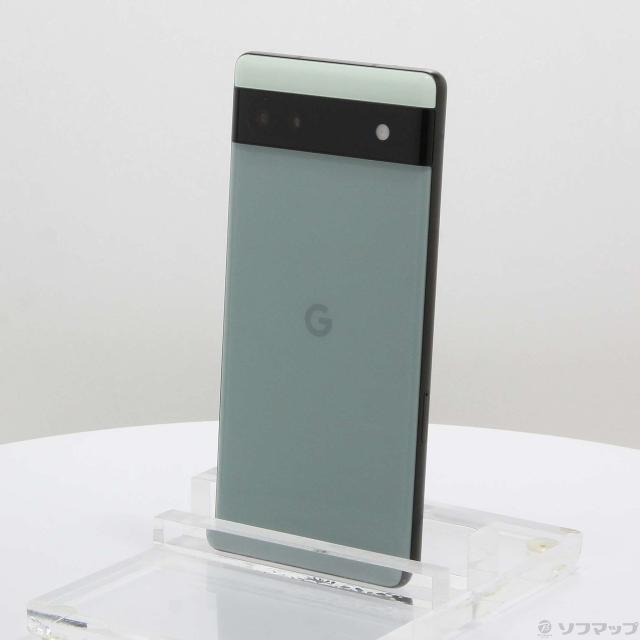 (中古)GOOGLE Google Pixel 6a 128GB セージ GB17L au SIMフリー(297-ud)の通販は 24,213円