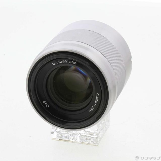 (中古)SONY E 50mm F1.8 OSS SEL50F18 Eレンズ/シルバー(352-ud)の通販は