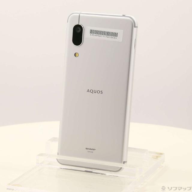 (中古)SHARP AQUOS sense3 basic 32GB シルバー SHV48 auロック解除SIMフリー(276-ud) 8,499円