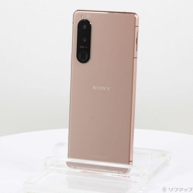 中古)SONY Xperia 5 III 128GB ピンク SOG05 au SIMフリー(258-ud)