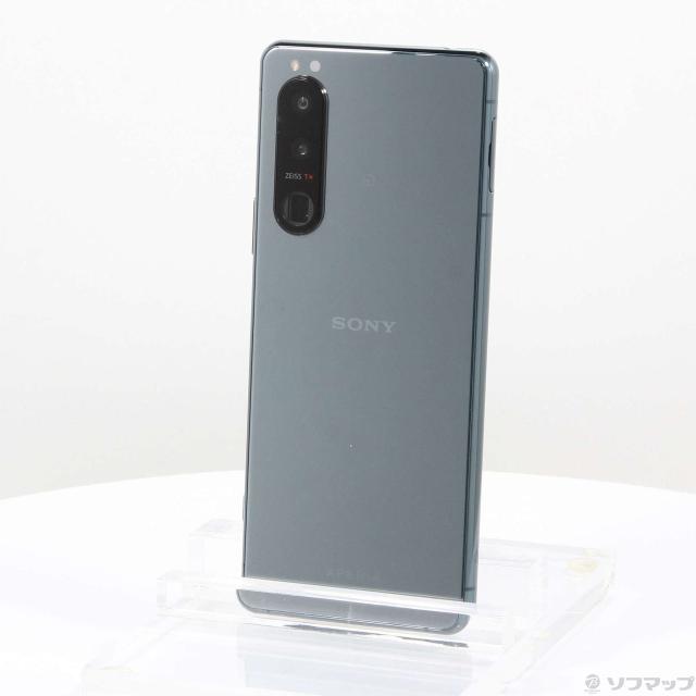 中古)SONY Xperia 5 III 128GB グリーン SOG05 au SIMフリー(258-ud)