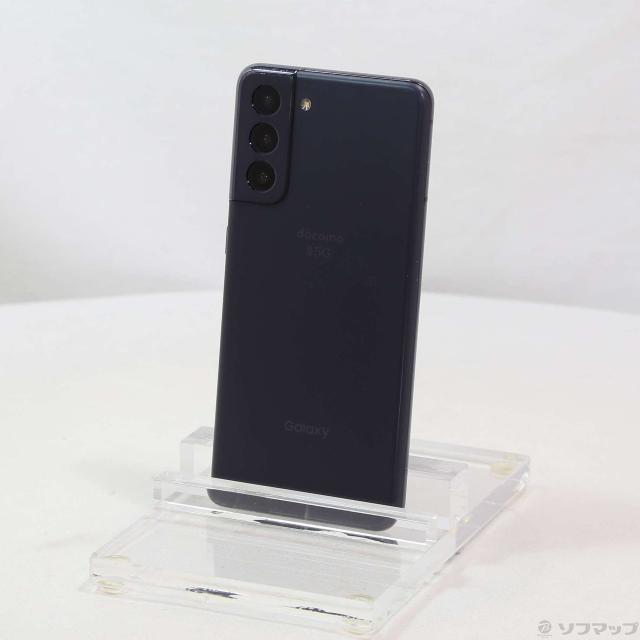 (中古)SAMSUNG Galaxy S21 5G 256GB ファントムグレー SC-51B docomoロック解除SIMフリー(258-ud)の通販は