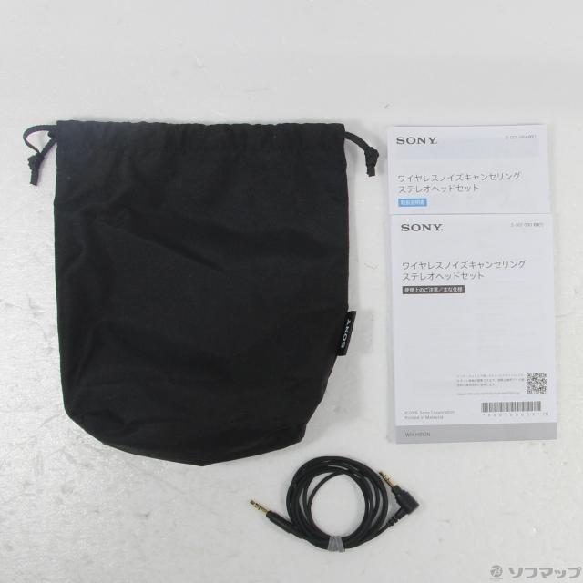 (中古)SONY h.ear on 3 Wireless NC WH-H910N B ブラック(198-ud)_4