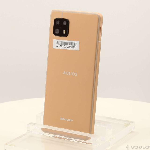 値下げ！！●AQUOS sense6  ライトカッパー シャープ AQUOS sense6 SH-54B docomo [ライトカッパー] 価格