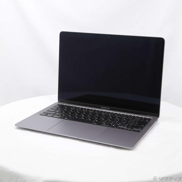 (中古)MacBook Air 13.3-inch Late-2020 MGN63J/A M1 8コアCPU_7コアGPU 8GB SSD256GB スペースグレイ (12.6 Monterey)(349-ud)の通販は 53,088円