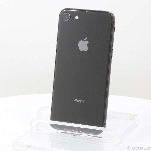 (中古)Apple iPhone8 256GB スペースグレイ MQ842J/A SIMフリー(377-ud)の通販は 19,902円