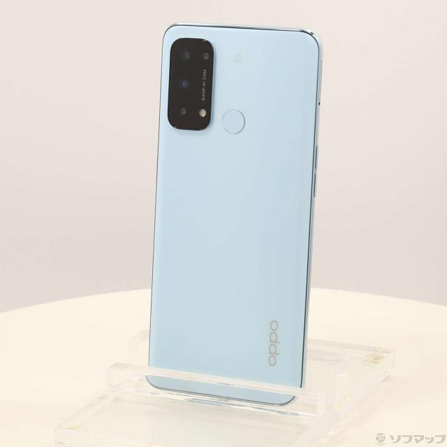 (中古)OPPO Reno5 A 128GB アイスブルー A103OP Y!mobile SIMフリー(269-ud)の通販は 20,878円
