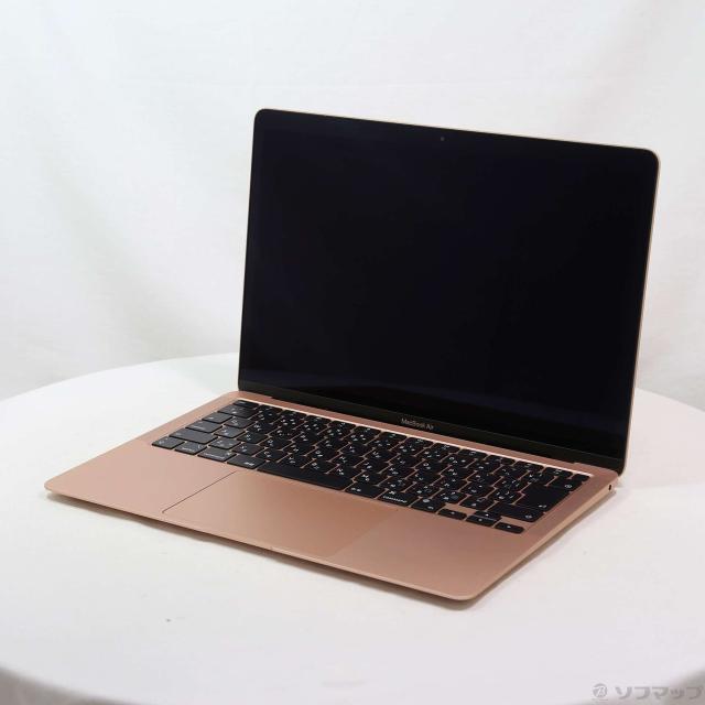 (中古)Apple MacBook Air 13.3-inch Late-2020 MGND3J/A Apple M1 8コアCPU_7コアGPU 8GB SSD256GB ゴールド (12.6 Monterey)(262-ud)の通販は