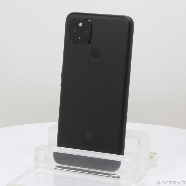 (中古)GOOGLE Google Pixel 4a 5G 128GB ジャストブラック G025H SoftBank(196-ud)の通販は 20,328円